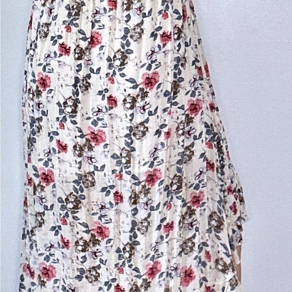 LF DANITY TU WOMEN FLORAL ASYMMETRICAL ROMANTIC DRESS SUPER SOFT HIGH-LOW - Picture 6 of 7